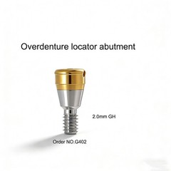 Hiossen ET Regular Compatible ZEST Locator Legacy Abutment Low Profile 40° Angle