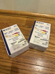 Lot Of 3 Brady White Self Laminating Vinyl 0.75 In X 14 Ft BMP21 Plus Lab M21