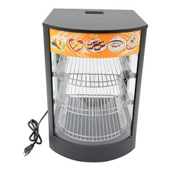 3-tier Commercial Food Warmer Display Case Warming Cabinet For Pizza Tart Burger