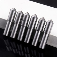6pcs Natural Single Point Diamond Dresser Grinding Wheel Disc Dressing Pen Tool