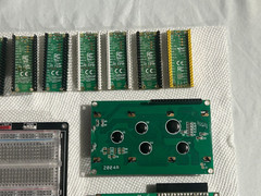 Raspberry Pi Pico Lot 10 (9 Pico W) +2 Dev Boards +LCD 16×2 20×4 RP2040 Bundle
