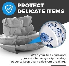 50 or 100 Sheets Packing Paper for Moving, Newsprint Paper for Packing Wrapping