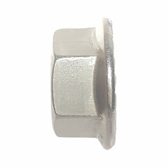 3/8-24 Stainless Steel Flange Nuts Serrated Base Lock Anti Vibration Qty 10