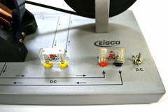 Eisco Labs Demonstration Motor Generator Activity Model (AC/DC) – Hand Powered