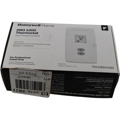 NEW Honeywell TH1100DV1000 PRO 1000 Vertical Non-Programmable Heat Thermostat