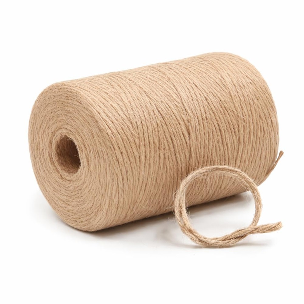 2mm 164FT, 600FT, 1200FT, 1800FT Natural Jute Twine Rope String | 164FT, 600F…