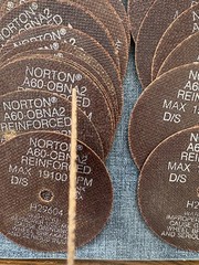 Norton 4x.040×3/8″ A60-OBNA2 H29604 Toolroom Cut-Off Wheels – Pack of 31