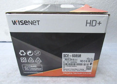 Wisenet SCV-6085R Analog HD (AHD 1920×1080) Vandal Resistant Dome Camera [CTSL]