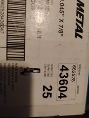 Norton Right Cut Type/27/42 Cut-Off Wheel 4-1/2x.045×7/8 MPN 66252843604 25 Pack