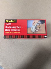 Scotch H-122 Box Sealing Tape Hand Dispenser – Handles tape 2 in (50.8mm) wide