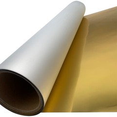 CALCA Gold DTF Foil Film 13in x 16.4ft Transfer Film Roll Cold Peel US Stock