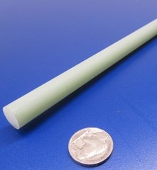 Phenolic Micarta G10FR4 Rods .500 (1/2″) Diameter x 24″ Long