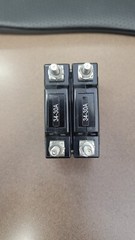30A Panel Mount circuit breaker with stainless terminals