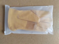 Cowhide Leather Work Gloves XX-Large Yellow Reinforced Construction Gardening