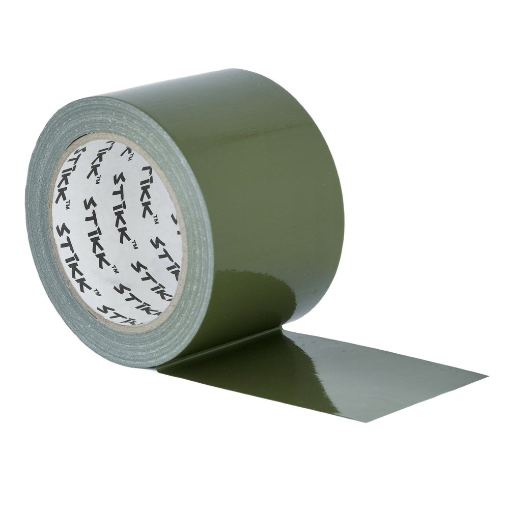 3″ x 25yd 7.5Mil Thick Drab Olive Duct Tape PE Coat Weather Resistant 2.83″ 72mm