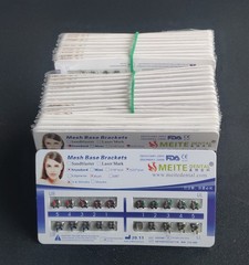 20 Packs Dental Orthodontic Metal Brackets Braces Standard Roth MBT Mesh Base
