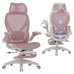 Ergonomic Chair X100 Mesh Office with Footrest