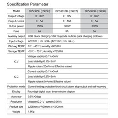 WANPTEK DPS3010U 300W Switching AC 115V/230V 50/60Hz D4V0