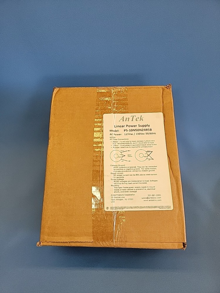 Antek PS-10N50N24R5B Linear Power Supply Brand New!