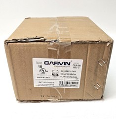 Box Of 10 Southwire Garvin CSLP-200 2″ Steel Compression Type EMT Slip Coupling