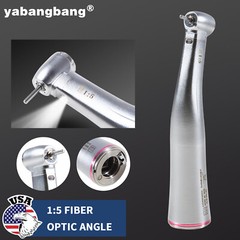 Yabang Dental Electric Handpiece 1:5 Contra Angle Fiber Optic Fit FG 1.60mm