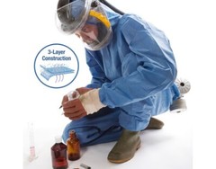 Kimberly-Clark Kleenguard Chemical-Resistant Coveralls A60
