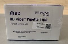 Full Case Becton Dickinson 440724 Viper Pipette Tips 30 Boxes / 5760 Total Tips