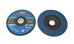 Lot of (5) Premium Zirconia Flap Disc Grinding Wheel 7″ x 7/8″ 120 Grit 7103712