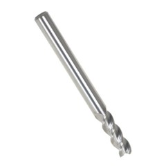 5 Pack 3/16″ 3 Flute Regular Length Carbide End Mill For Aluminum NEW
