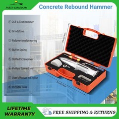 Portable Concrete Rebound Hammer Tester Resiliometer Test Meter Tool 10-60Mpa,US