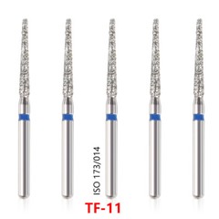 20Types 100Pcs Dental Diamond Burs Drills For High Speed Handpiece Medium FG BUR