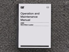 Caterpillar Skid Steer Loader 236D Operator Owner Maintenance Manual