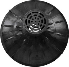 FWSD69 6-Inch round Surface Drain Inlet with Plastic Grate for Flo Stormwater Dr