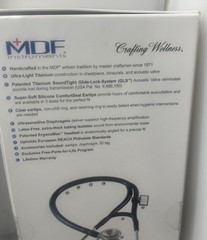 MDF 797T (MDF797T11TTU) ProCardial Titanium Stethoscope, Adult Noir Noir Black