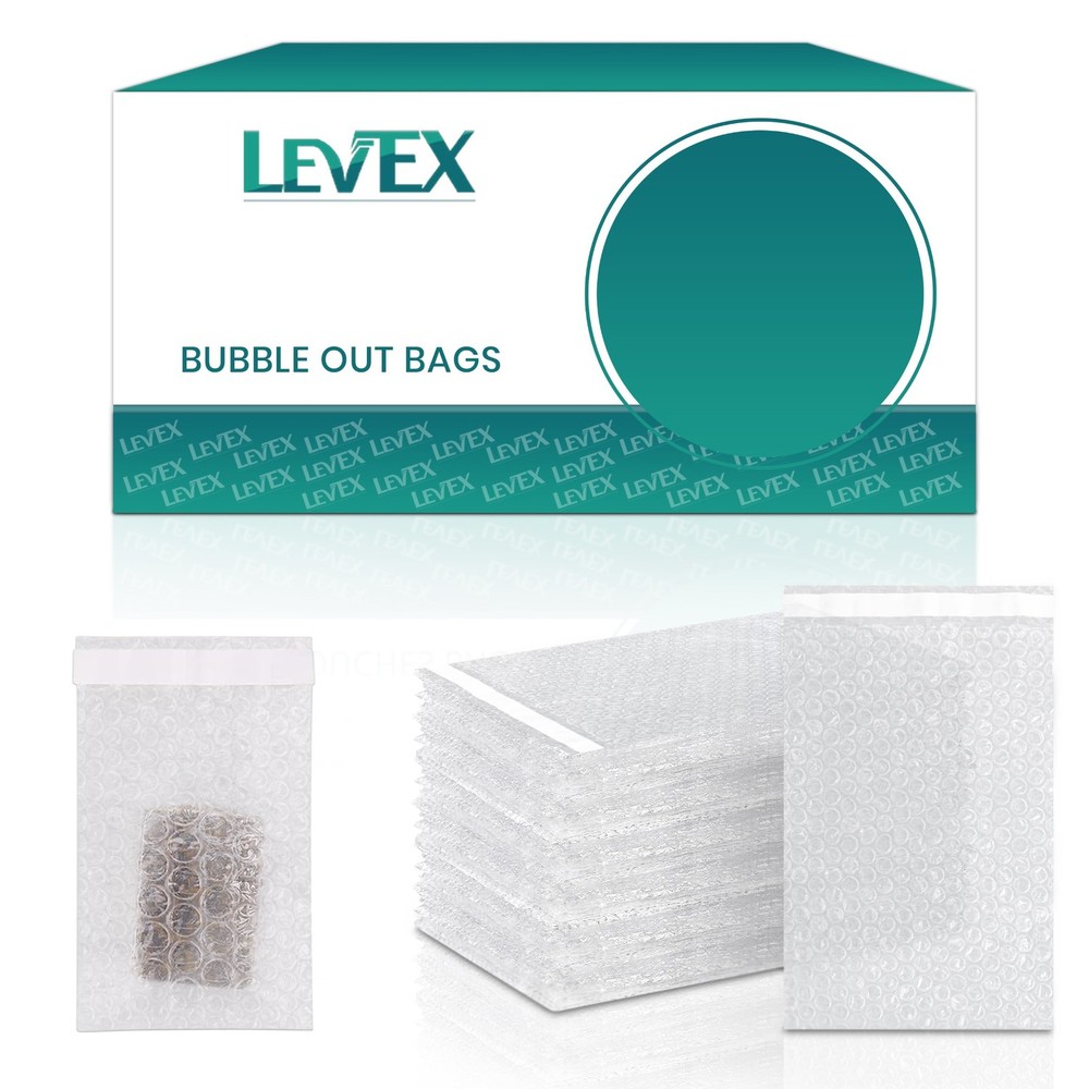 15″ x 17.5″ Bubble Pouches Bags Clear Self Seal Protective Cushioning Wrap 15×17