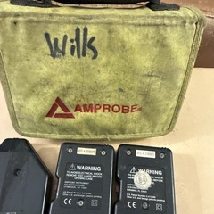 AMPROBE AT – 1000 Wire Tracer – R1000 2x X1000 Original Storage Case READ