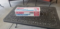 Husky 4800 SQ. FT. # 03509H 9′ x 400′ .31mil High Density Painters Poly Film