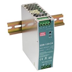 DIN Rail Power Supply 24V 5A 120W Single Output EDR-120-24 for Industrial Ele…