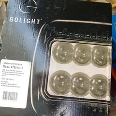 GOLIGHT 79014GT Spotlight,40W,12VDC,3.5A,LED,8″ H 55AV67