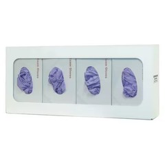Bowman Dispensers Gb-059 Glove Dispenser, Steel, Holds (4) Boxes , White , 10