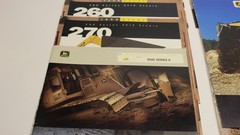 1990s JOHN DEERE, ASV Heavy Equipment BROCHURE LOT compact equipment