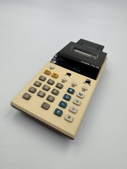 Vintage 1980s Canon P3-DII Printing Calculator Desktop LCD Display Made In Japan