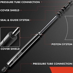 Ford Escape 2013-2017 Rear Tailgate Lift Supports Shock Struts 2-Pack