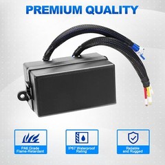 12 Volt Fuse Relay Box Pre-Wired Fuse and Relay Box with 4 Relays and 12 Way