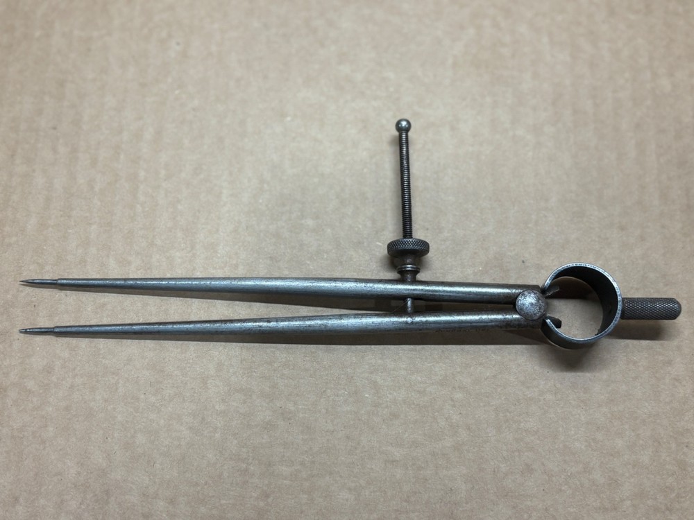 General Caliper Divider Spring Compass Opens 6” Classic Style