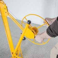 48″ Drywall Panel Hoist Jobsite Sheetrock Lift for Wall Ceiling