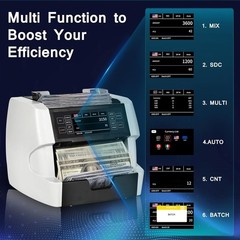 Nucoun VC-3 Mixed Denomination Value Counter Money Counter