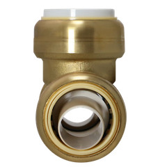 1 Pcs XFITTING 1″ CTS x 1″ CTS x 1″ PVC Push Fit Tee, Push To Connect Tee