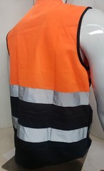 FX SAFETY VEST – Class 2 High Visibility Reflective Orange Safety Vest