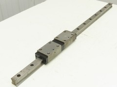 Rexroth Star SP 35 Linear Bearing LM Guide Rail 2-Blocks 34mm x 1020mm 40″L